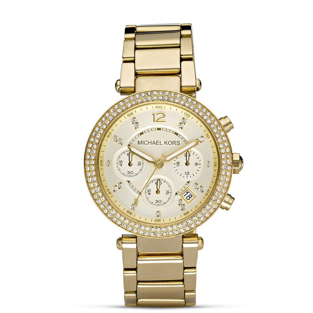 Michael Kors Pave Parker watch